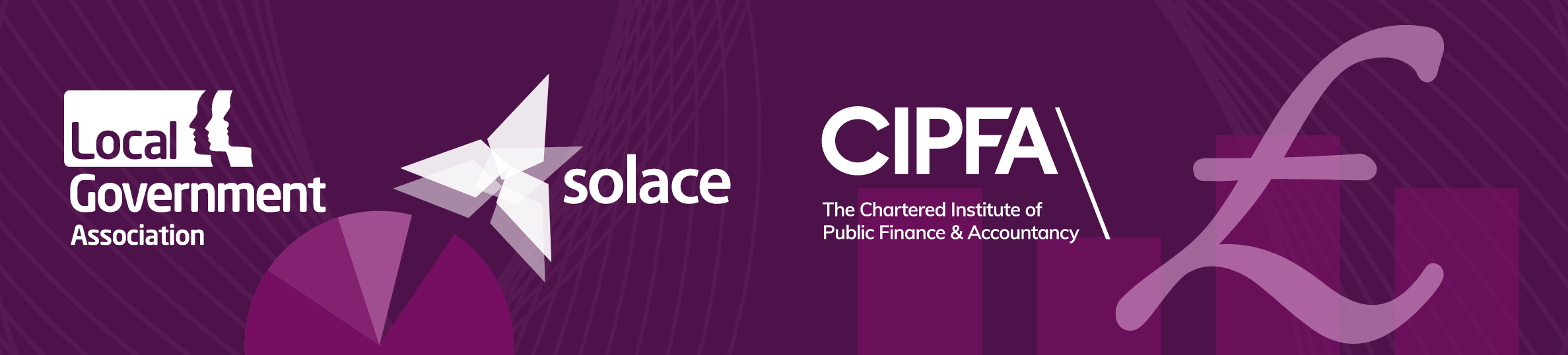 LGA, SOLACE and CIPFA logos