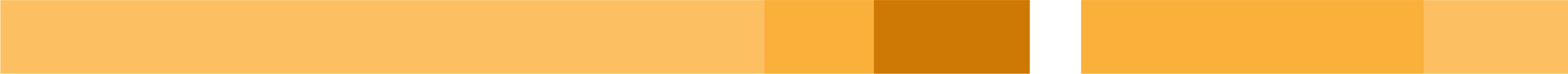 Decorative orange banner