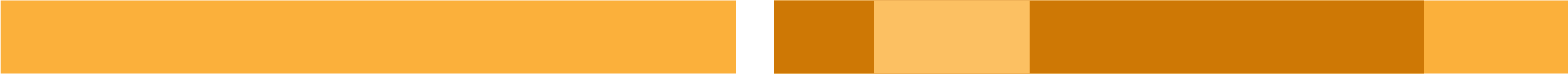 Decorative orange banner