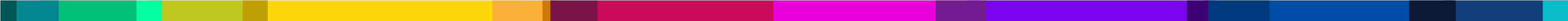 Decorative multicoloured banner