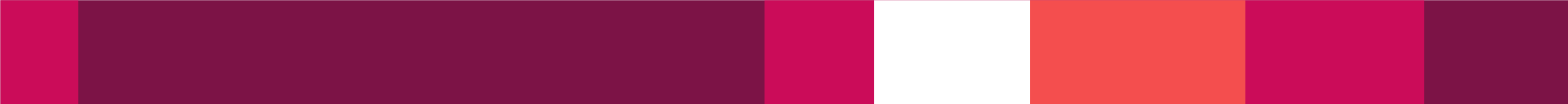 Decorative red banner