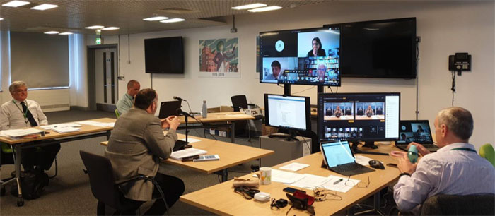 Harborough District Council remote council meeting