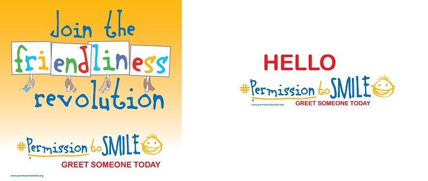 Graphics of permission to smile 