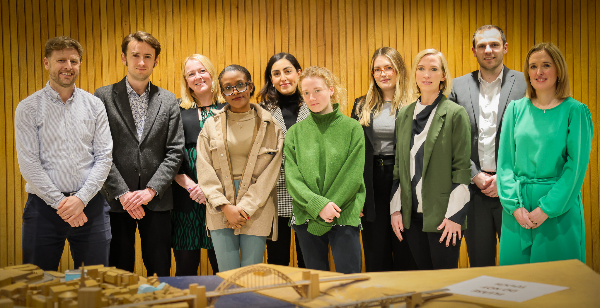 Members of the LG Challenge cohort for 2024 standing and smiling. 