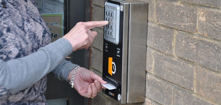 Open+ in use at Peterborough City Council's library service