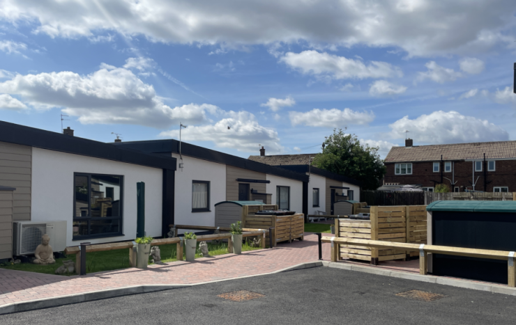 Completed garage to home conversions North Shields