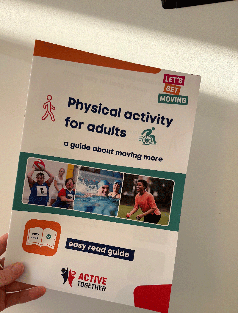 Physical activity for adults cover