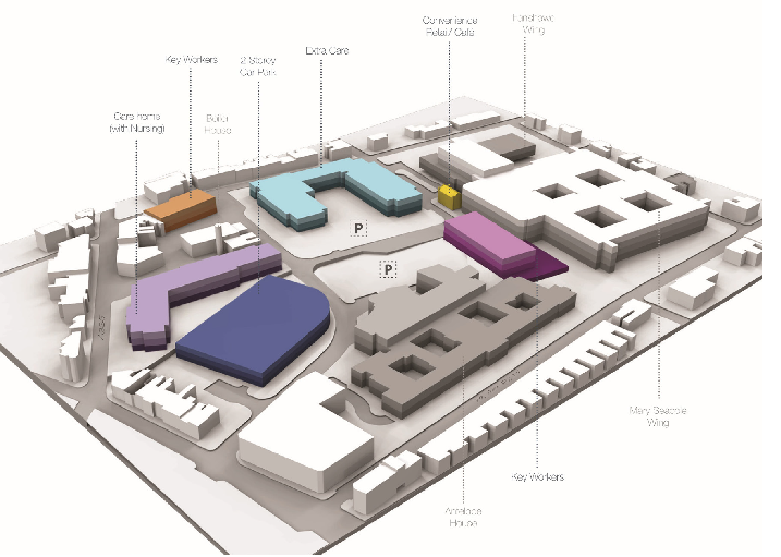 The Royal South Hants Hospital plan