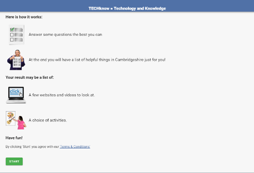 Techknow first step - screen shot