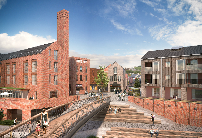 CGI of New Street Quarter Redevelopment