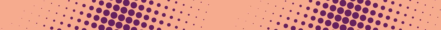 A thin peach colour horizontal banner with small purple shading across