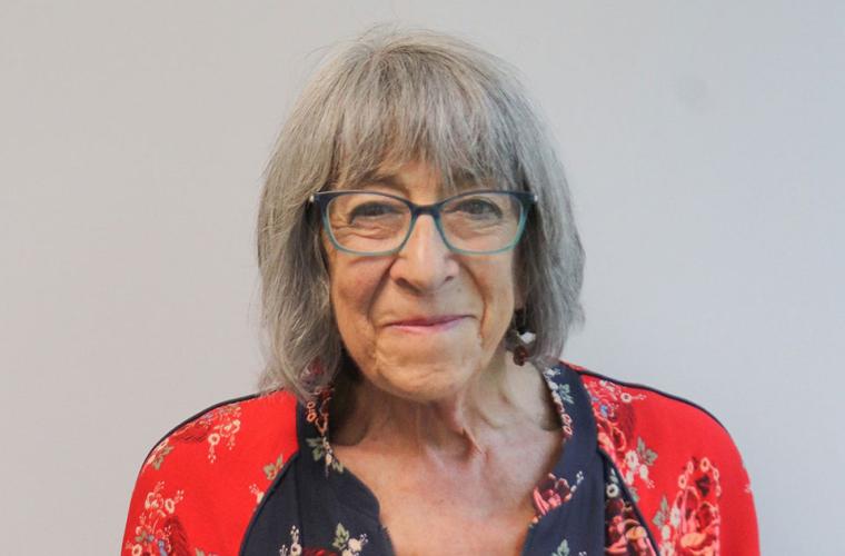 Councillor Judi Billing posing for a portrait