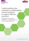 Understanding what constitutes a safeguarding concern COVER