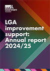 Improvement support: Annual report 2024/25 cover thumbnail