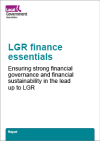 LGR finance essentials: Ensuring strong financial governance and financial sustainability in the lead up to LGR on a plain background