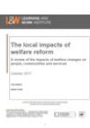 Review of impacts of welfare reform front cover