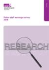 Police staff earning survey 2018 COVER
