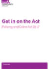 Policing and Crime Act 2017 (Get in on the Act) COVER