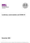 Loneliness and Covid