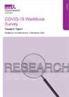 cover of workforce survey report week ending 13 November 2020
