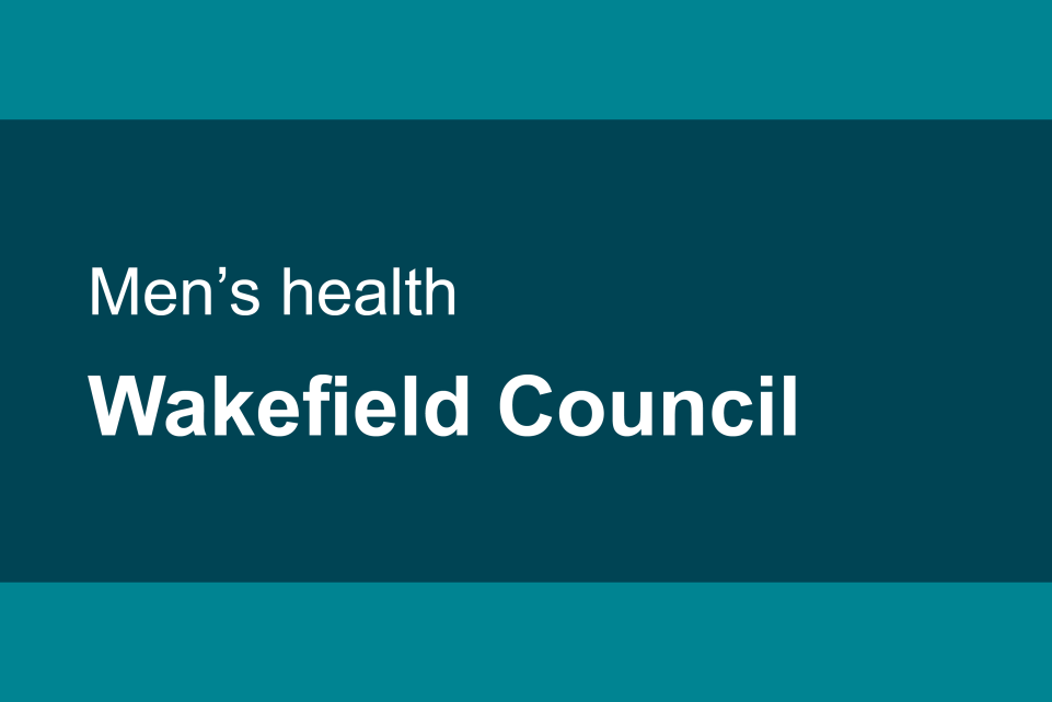 Men's health Wakefield council
